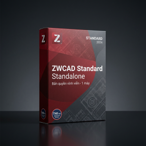 Hộp bản quyền ZWCAD Standard Standalone vĩnh viễn 1 máy