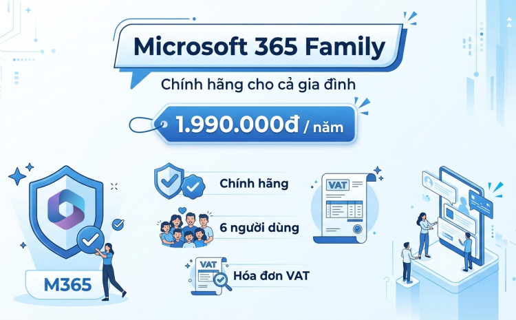 Vì sao nên mua Microsoft 365 Family chính hãng tại TND