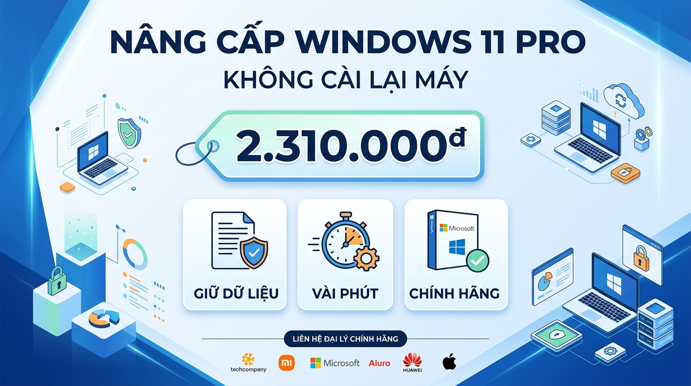 Nâng cấp Windows 11 Home lên Pro: cách làm và chi phí thực tế