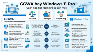 GGWA hay mua Windows 11 Pro mới: cách nào tiết kiệm khi có sẵn máy