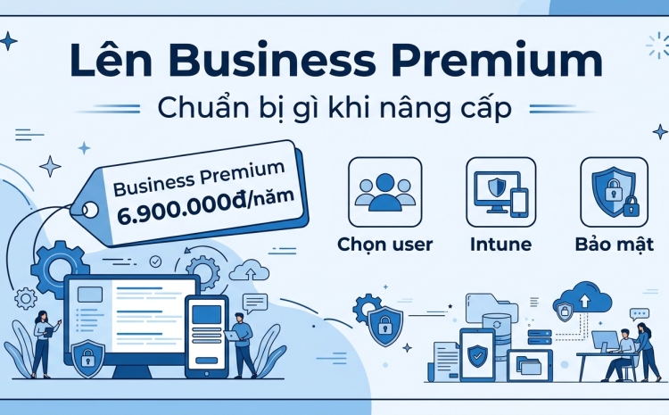 Nâng cấp lên Microsoft 365 Business Premium tại TND cần chuẩn bị gì