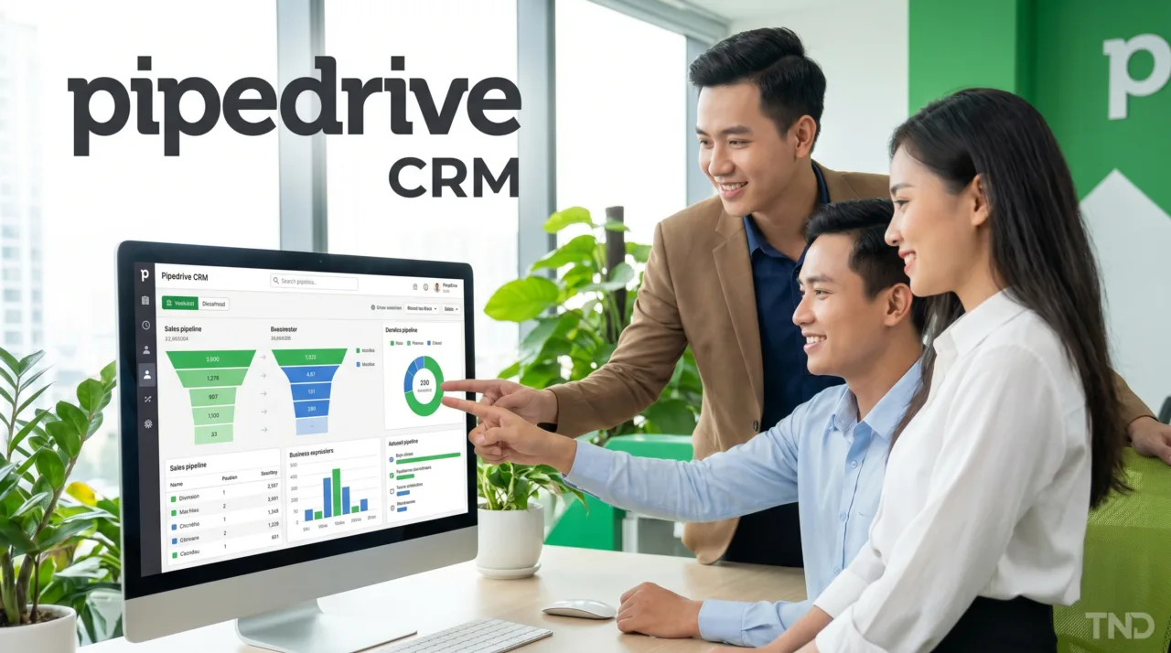 Pipedrive CRM Bản Quyền cho Doanh Nghiệp