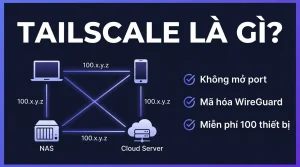 Tailscale là gì? Mạng riêng nối mọi thiết bị của bạn