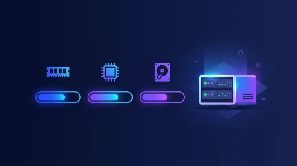 VPS cần bao nhiêu RAM, CPU và ổ cứng cho từng loại website