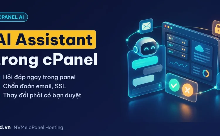 AI Assistant trong cPanel - trợ lý AI ngay trong panel