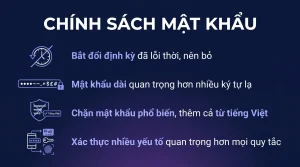 Chính sách mật khẩu trong Microsoft 365