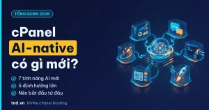 cPanel AI-native 2026 - toàn cảnh tính năng AI mới của cPanel