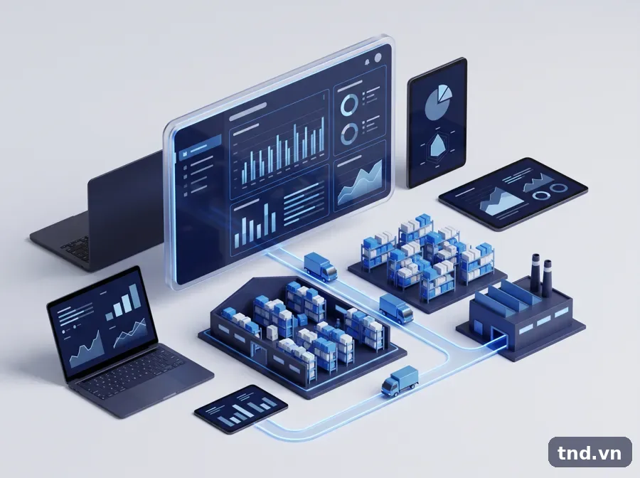 Dynamics 365 Supply Chain Management quản lý nhà máy và kho