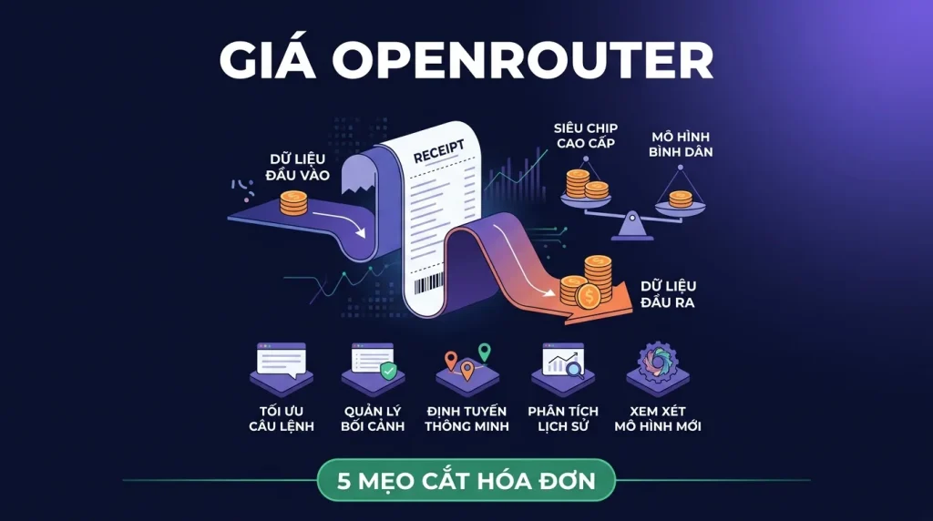 Giá OpenRouter: đọc bảng giá, model free và mẹo tiết kiệm