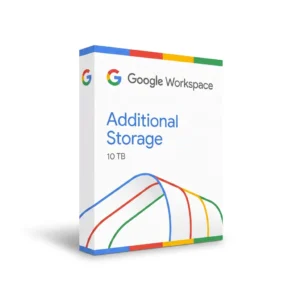 Google Workspace Additional Storage 10 TB bản quyền chính hãng (1 gói, 1 năm)