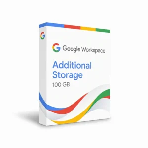 Google Workspace Additional Storage 100 GB bản quyền chính hãng (1 gói, 1 năm)