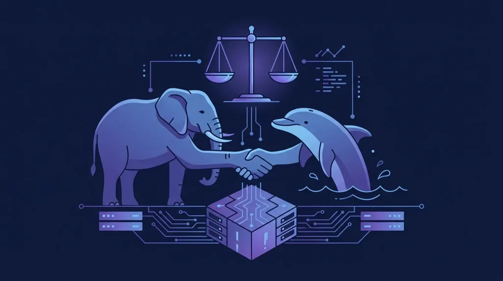 Postgres vs MySQL 2026: chọn theo việc, không theo fandom