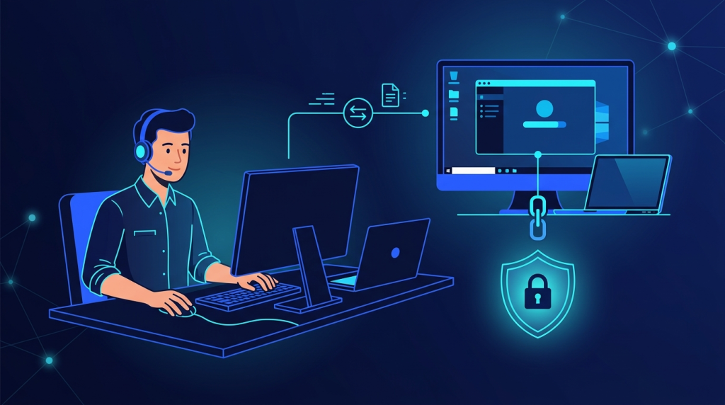 TeamViewer cho phòng IT hỗ trợ nhân viên từ xa: triển khai cơ bản