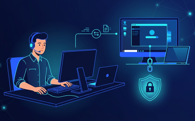 TeamViewer cho phòng IT hỗ trợ nhân viên từ xa: triển khai cơ bản