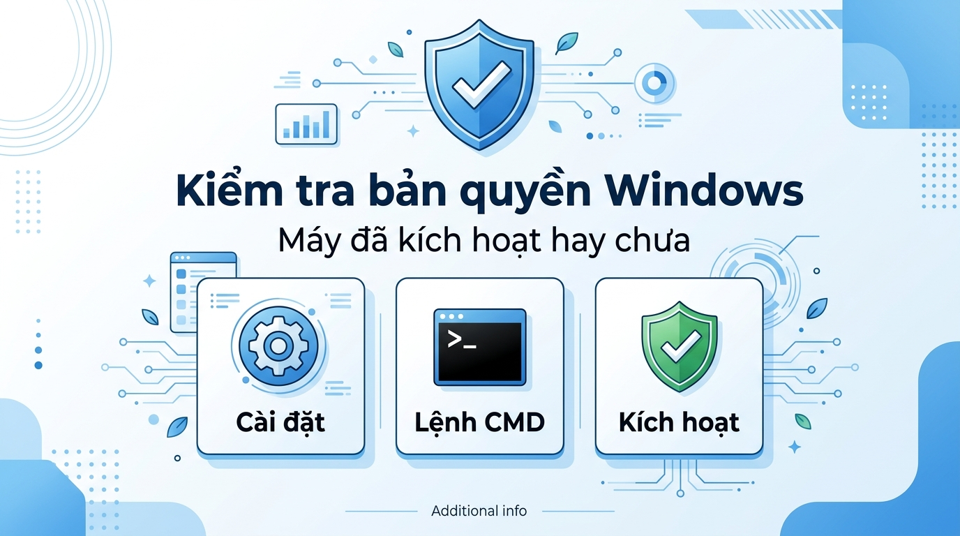 Cách kiểm tra Windows 11 đã kích hoạt bản quyền hay chưa