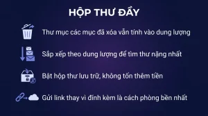 Hộp thư Exchange Online đầy: dọn hay mua thêm