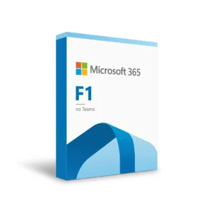Hộp bản quyền Microsoft 365 F1 (no Teams) bản quyền chính hãng (1 user, 1 năm)
