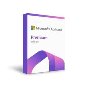 Hộp bản quyền Microsoft Clipchamp Premium Add-on bản quyền chính hãng (1 user, 1 năm)