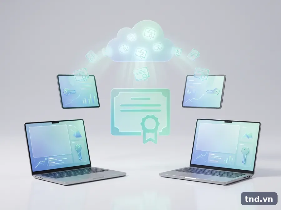 Microsoft Cloud PKI cấp chứng chỉ Wi-Fi VPN cho thiết bị Intune