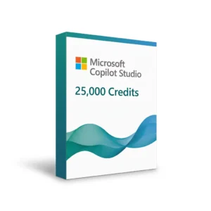 Microsoft Copilot Studio (gói 25.000 Copilot Credits) bản quyền chính hãng (1 gói, 1 năm)