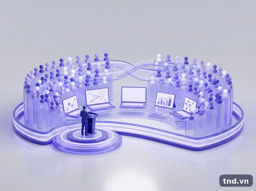 Teams events town hall trực tuyến quy mô lớn