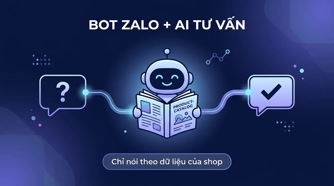 Nối Zalo OA với AI: bot tư vấn sản phẩm bằng Ollama