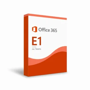Hộp bản quyền Office 365 E1 (no Teams) bản quyền chính hãng (1 user, 1 năm)