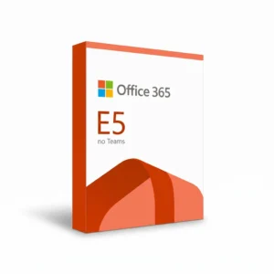 Hộp bản quyền Office 365 E5 (no Teams) bản quyền chính hãng (1 user, 1 năm)