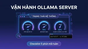 Vận hành Ollama trên server: systemd, log, benchmark