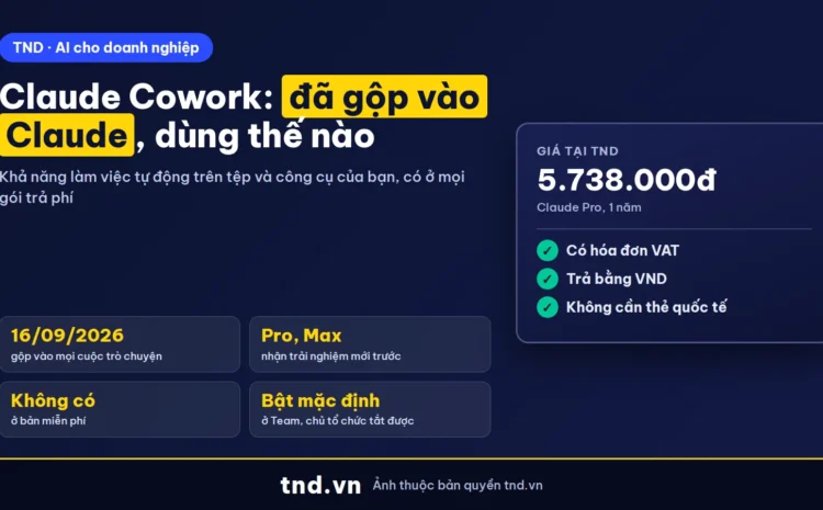Claude Cowork là gì, đã gộp vào Claude từ 16/09/2026