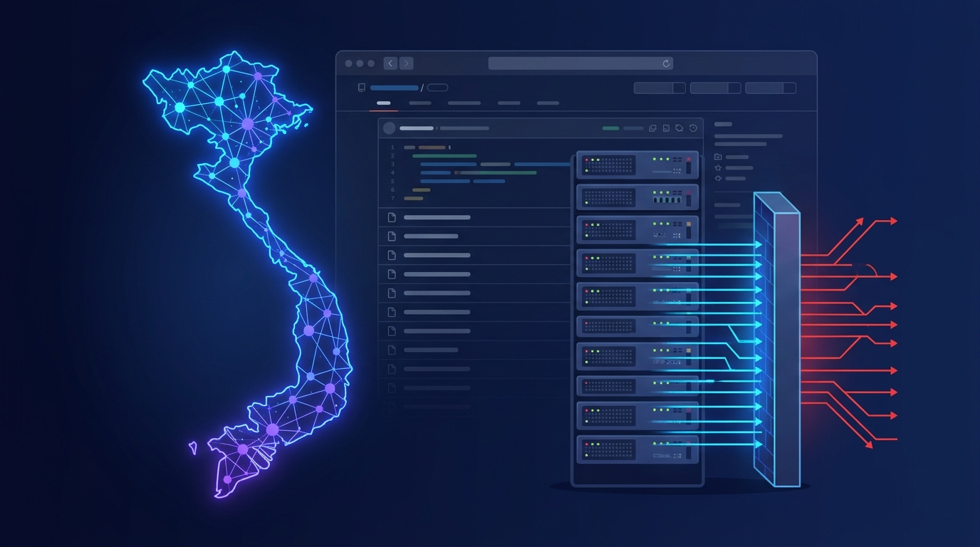 Tổng hợp dải IP Việt Nam miễn phí trên GitHub: chặn IP nước ngoài, chỉ cho phép IP Việt Nam