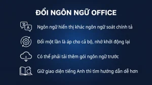 Đổi giao diện Office 365 sang tiếng Việt