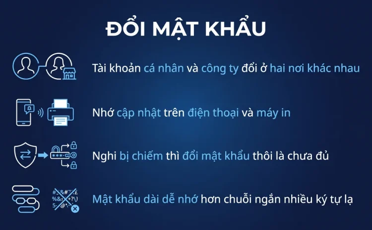 Đổi mật khẩu tài khoản Microsoft 365