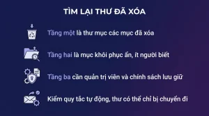 Tìm lại email đã xóa trong Outlook