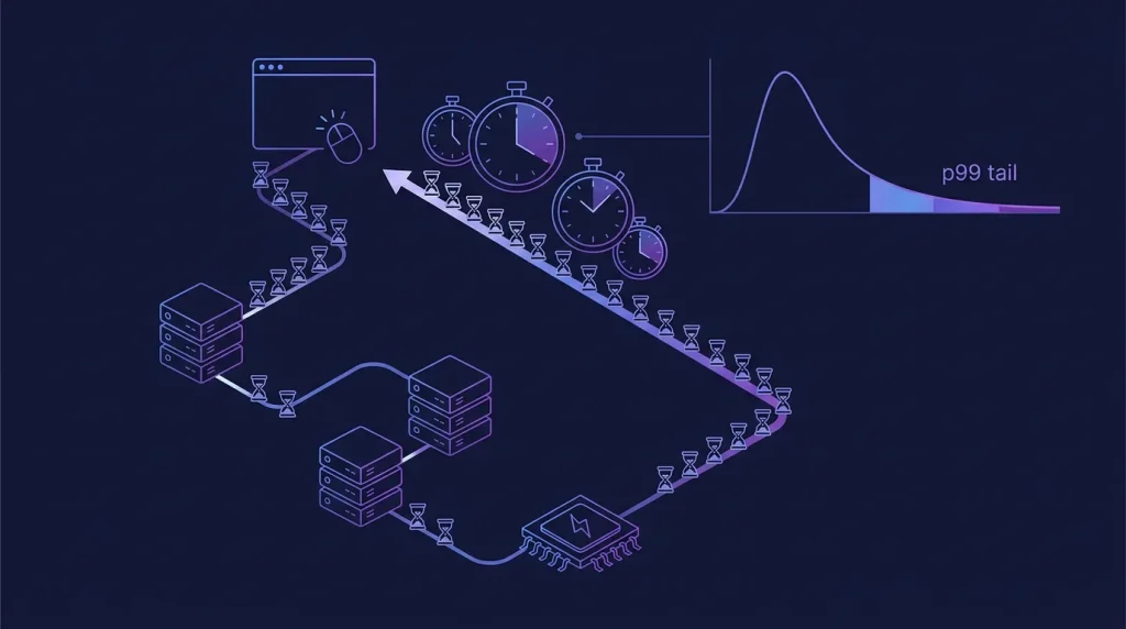 Latency ổ cứng: micro-giây NVMe đổi ra mili-giây web