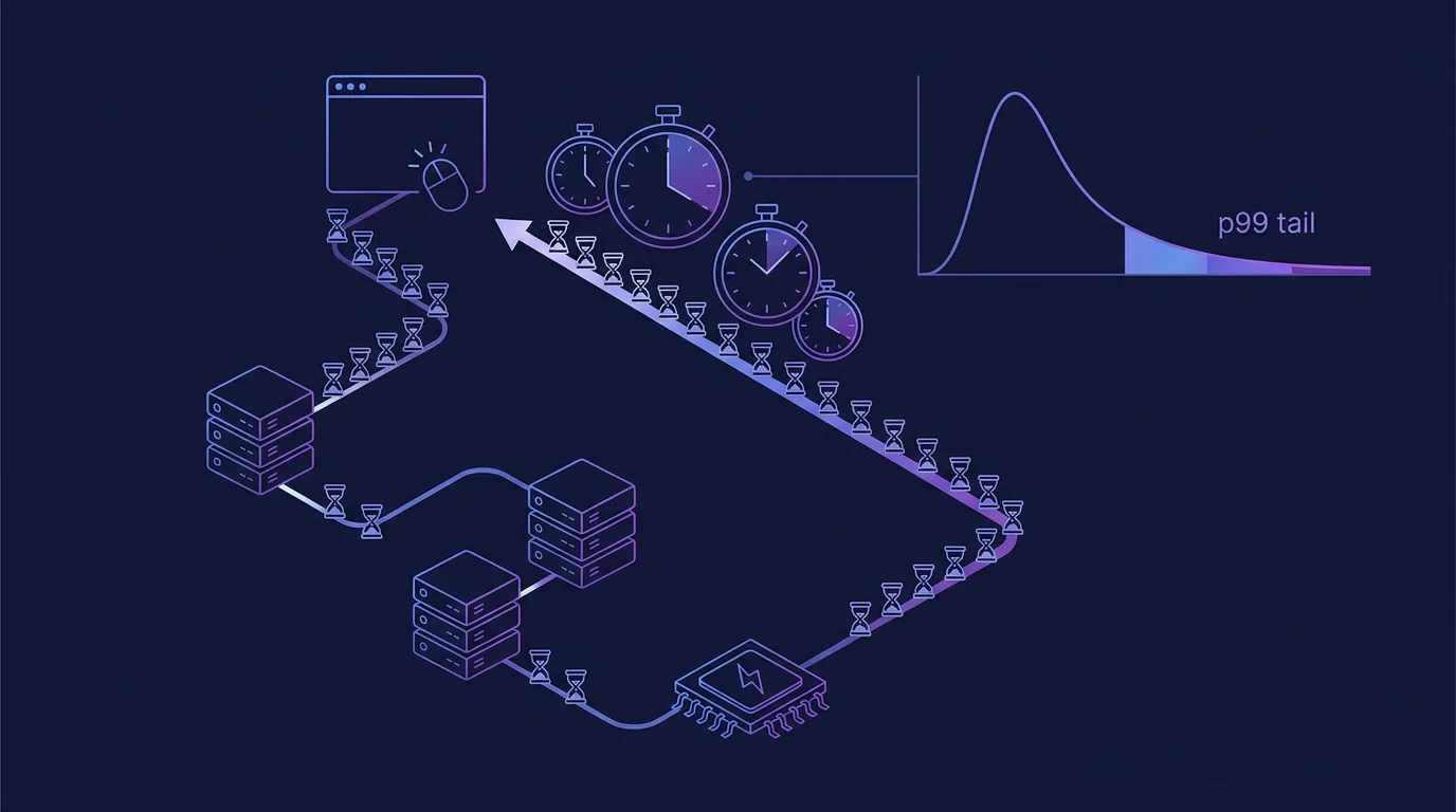 Latency ổ cứng: micro-giây NVMe đổi ra mili-giây web