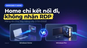 Windows 11 Home không cho Remote Desktop vào máy: lý do và lối ra
